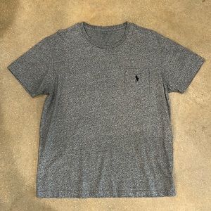 Grey Polo Ralph Lauren shirt. Medium